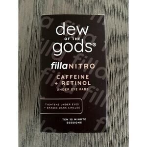 Dew Of The Gods FillaNITRO Caffeine Retinol Under Eye Pads 10 Treatments